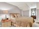 Comfortable bedroom offers a cozy bed, ample lighting, and a calming color scheme for a relaxing and inviting space at 8089 Lynch Ln, Indianapolis, IN 46250