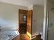 Bathroom with tub, shower and view to the bedroom at 82 Pin Oak Ct, Whiteland, IN 46184