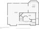 Basement layout featuring a living area, craft room, storage, and half bath at 8362 N County Road 650 E, Brownsburg, IN 46112