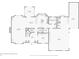 Detailed floor plan showcasing the layout of the house, including room dimensions and features at 8362 N County Road 650 E, Brownsburg, IN 46112