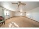 Expansive living room featuring great light and neutral paint at 9056 E 650 N, Wilkinson, IN 46186