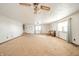 Spacious living room featuring a vintage piano and a cozy atmosphere at 9056 E 650 N, Wilkinson, IN 46186