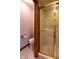 Well-maintained bathroom with glass shower and toilet at 11203 Westminster Way, Carmel, IN 46033