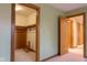 View of a closet and an open doorway in the home at 11203 Westminster Way, Carmel, IN 46033