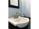 Close-up of the modern sink and faucet in a bathroom at 1210 W Grant St, Thorntown, IN 46071
