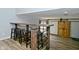 Upstairs loft with bar area overlooking the open room at 1229 Dallas Dr, Plainfield, IN 46168