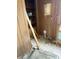Bathroom during renovations, showcasing the plumbing and potential for a modern upgrade and customization at 130 Hiawatha Dr, Noblesville, IN 46062