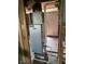 Image of Payne brand furnace and exposed wall, perfect for capturing home repairs or improvements at 130 Hiawatha Dr, Noblesville, IN 46062