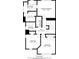 The third-floor plan includes the primary bedroom, two additional bedrooms, two bathrooms, a laundry, and a walk-in closet at 13349 Minden Dr, Fishers, IN 46037