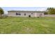 Exterior view of home from the grassy backyard at 1528 E 300 N, Lebanon, IN 46052
