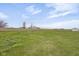 Large, grassy backyard at 1528 E 300 N, Lebanon, IN 46052