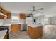Well-equipped kitchen with an island and modern appliances, great for cooking at 1528 E 300 N, Lebanon, IN 46052