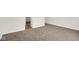 Bedroom with carpeted floors and doorway to another room at 19123 River Jordan Pass, Westfield, IN 46074