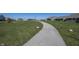 The community has a walking path that meanders through green spaces and connects neighborhoods at 20133 Willenhall Way, Westfield, IN 46074