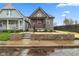 Charming home exterior with newly landscaped front yard and welcoming entryway at 2118 Lexington Ave, Indianapolis, IN 46203
