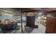 Large unfinished basement with exposed beams, utility boxes, and open layout at 3311 Stella St, Greenwood, IN 46143