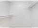 Walk in closet with white walls and shelving at 3462 Briar Creek Ln, Carmel, IN 46033