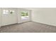 Carpeted bedroom with two windows and neutral walls at 3727 Thomas Jefferson Ct, Westfield, IN 46074