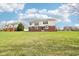 Large grassy backyard with other homes in the neighborhood in the distance at 3932 Long Ridge Blvd, Carmel, IN 46074
