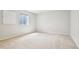 Unfinished basement with neutral carpet and a window at 3932 Long Ridge Blvd, Carmel, IN 46074