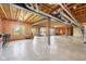 Spacious unfinished basement features large windows and walkout to backyard, ready for customization at 476 Sapphire Dr, Carmel, IN 46032