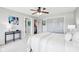 Inviting bedroom featuring neutral walls, closet, and access to the hallway at 476 Sapphire Dr, Carmel, IN 46032