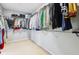 Walk-in closet with organized shelving and plenty of storage space at 476 Sapphire Dr, Carmel, IN 46032