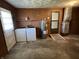 The basement includes a water heater and washer and dryer hookups at 508 E Hillside Dr, Anderson, IN 46011