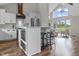 Open-concept kitchen seamlessly blends functionality and design at 5455 S 800 E, Zionsville, IN 46077