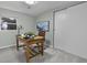 Study with a view and vintage desk with gold accents to create a productive and inviting workspace at 5455 S 800 E, Zionsville, IN 46077