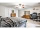 Generous bedroom featuring neutral walls, plush carpeting and lots of natural light at 558 Prince Dr, Greenwood, IN 46142