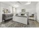 Bright main bedroom features neutral tones, a comfortable bed, and a well-placed crib creating a serene retreat at 561 Riviera Pl, Greenwood, IN 46143