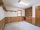 Spacious office with built-in shelving and desk area, perfect for working from home at 575 Crestpoint Ln, Plainfield, IN 46168
