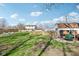 Fenced backyard featuring a shed for storage and ample space for outdoor activities at 5831 Bar Del W Dr, Indianapolis, IN 46221