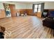 Open and spacious living room with wood floors, neutral walls, and traditional decor at 5846 Bellsville Pike, Columbus, IN 47201