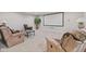 Inviting basement theater room with plush seating and large viewing screen at 6841 W Glory Maple Dr, McCordsville, IN 46055