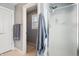 Bathroom featuring a glass enclosed shower and tile flooring at 7354 Ponderosa Pines Ln, Indianapolis, IN 46239