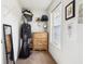 This is a walk-in closet with carpet flooring and wire shelving for storage at 7354 Ponderosa Pines Ln, Indianapolis, IN 46239