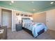 Bedroom featuring unique decor, natural light, and neutral walls at 7628 Big Bend Blvd, Camby, IN 46113