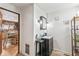 Small bathroom with a mirror and natural lighting at 1126 N Anderson St, Elwood, IN 46036