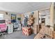 The room has plenty of space for desks, chairs, and office equipment at 1126 N Anderson St, Elwood, IN 46036