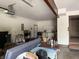 Versatile garage space featuring cabinets, storage and ample parking for vehicles at 1304 Park Meadow Dr, Beech Grove, IN 46107