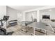 Versatile game room featuring a ping pong table, exercise bike, weights, and open layout at 1501 Chanson Ln, Westfield, IN 46074