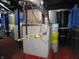 Basement mechanical room with furnace and storage at 1722 N Parker Ave, Indianapolis, IN 46218