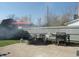 Outdoor patio with grilling and seating area, perfect for entertaining at 1722 N Parker Ave, Indianapolis, IN 46218
