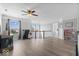 Open bonus room with railing and hardwood floors, lots of light, airy feel at 19546 Forsythe Dr, Noblesville, IN 46060