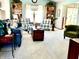 Cozy living room with a vaulted ceiling and plenty of space for seating and entertaining at 2509 Windsor Ct, Lebanon, IN 46052