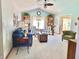 Inviting living room with comfortable seating, natural light, and stylish décor at 2509 Windsor Ct, Lebanon, IN 46052