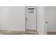 Bright entryway featuring a modern door with decorative glass insert at 2631 Collier St, Indianapolis, IN 46241