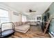 Cozy living room featuring a plush sectional sofa and modern decor at 3414 Arbor Ave, Indianapolis, IN 46217